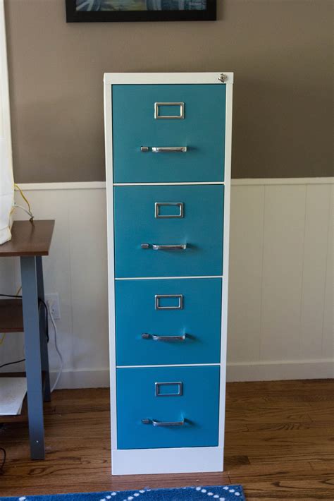 how to make over file cabinet